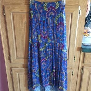 Wrangler fun  hi-lo skirt